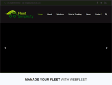 Tablet Screenshot of fleetsimplicity.com